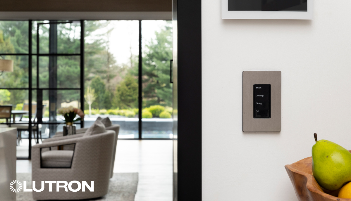 Pantry Lighting Control - Black Keypad